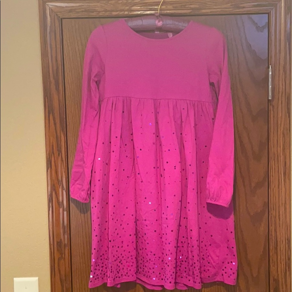 Girl’s purple/rose colored party dress